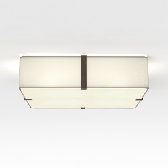 Elba Square 500 - White Fabric