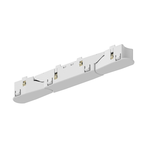 48V Track Articulated Connector - White