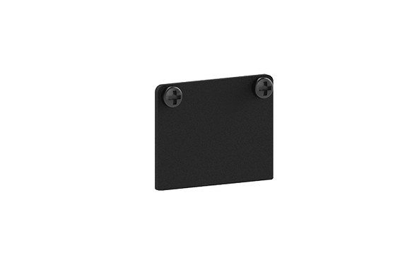 48V Single Track End Cap - Matt Black