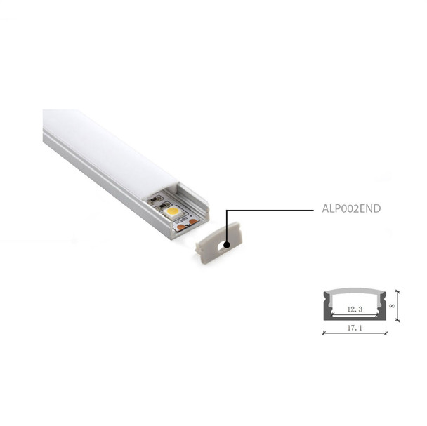 End Cap for ALP002 Aluminium Surface Profile