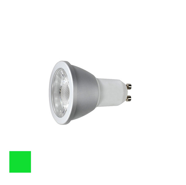 GU10 LED Dimmable Bulb/ Green Glass 3000K 5.4W