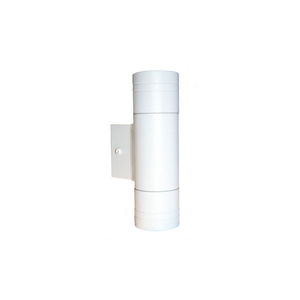 GP-W Outdoor Up Down IP44 GU10 or LED Wall Light in White