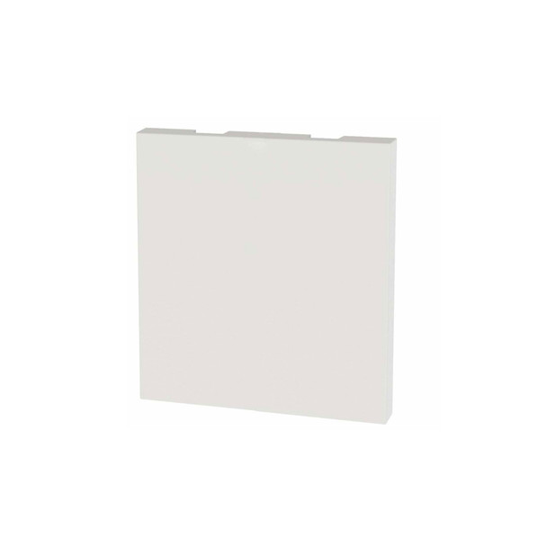 2 Module Euro Blank 50 x 50mm in White