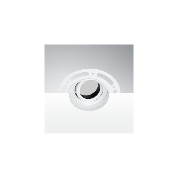 360° Fully Adjustable GU10 Downlight in Matt White