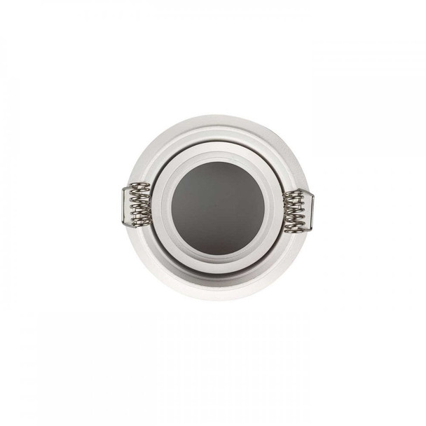Die Cast Aluminium Tiltable LED Downlight in Matt White