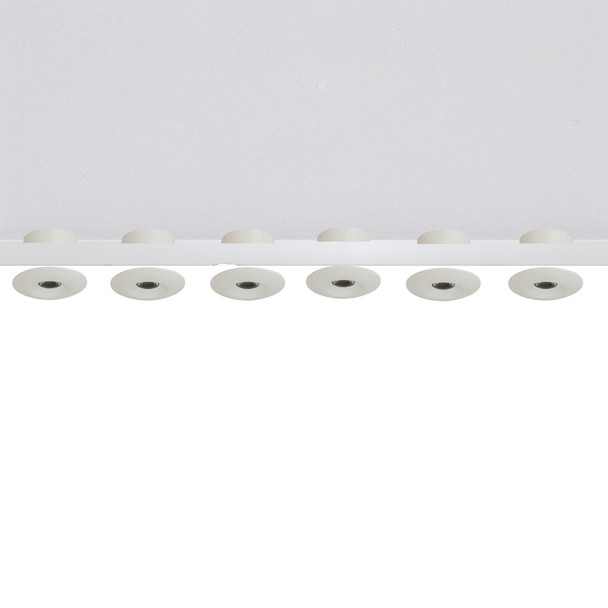 Set of 6 LED Fire Rated Mini Downlights – IP65, 3000K