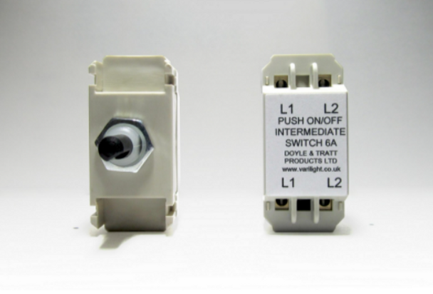 Varilight Intermediate Push On/Off Switch Module