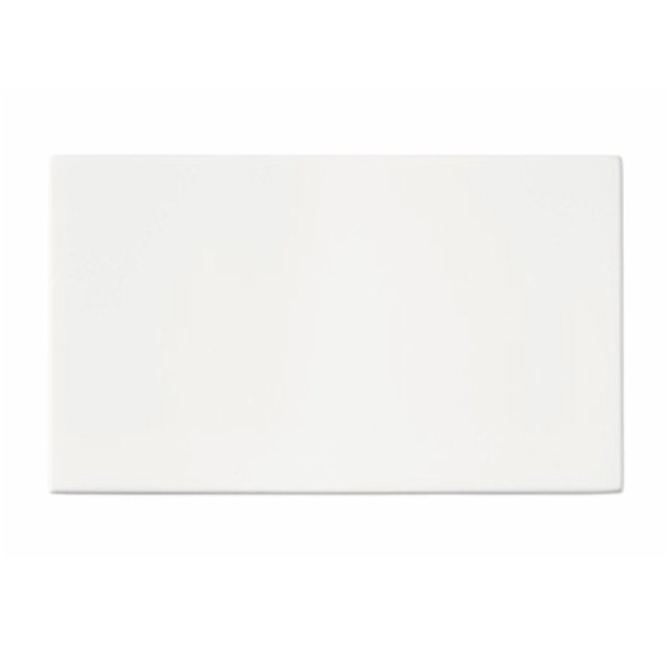 Hartland CFX Gloss White Double Blank Plate