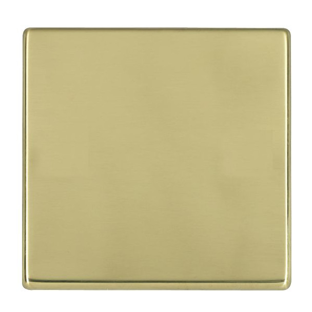 Hartland CFX Polished Brass Single Blank Plate