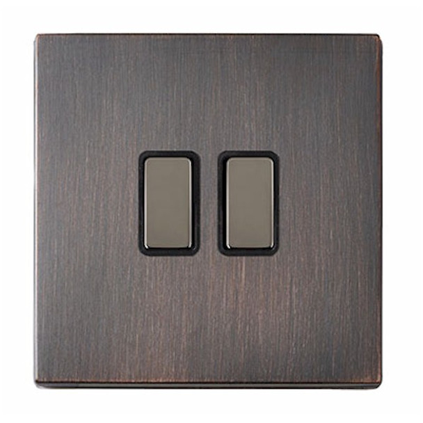 2 Gang LED Master Touch Dimmer Switch