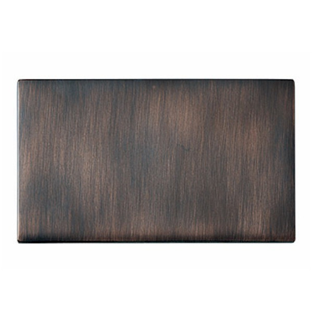 Hartland CFX Etrium Bronze Double Blank Plate