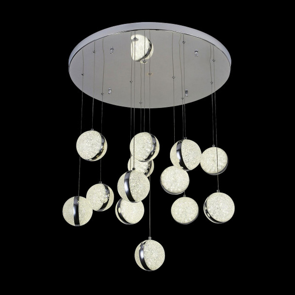 Multiple Globe Shaped LED Pendants Light