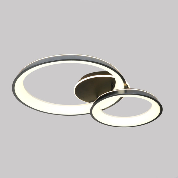 Semi Flush Dimmable LED Ceiling Light 65W CCT