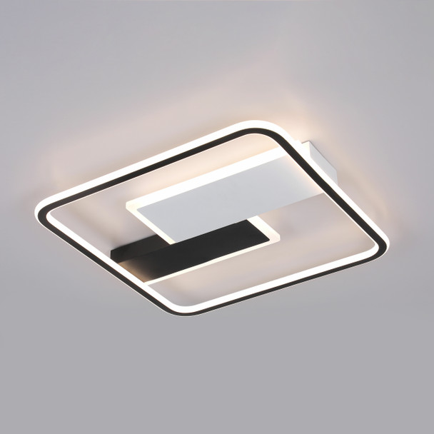 Square LED Integrated Ceiling Flush Light CCT