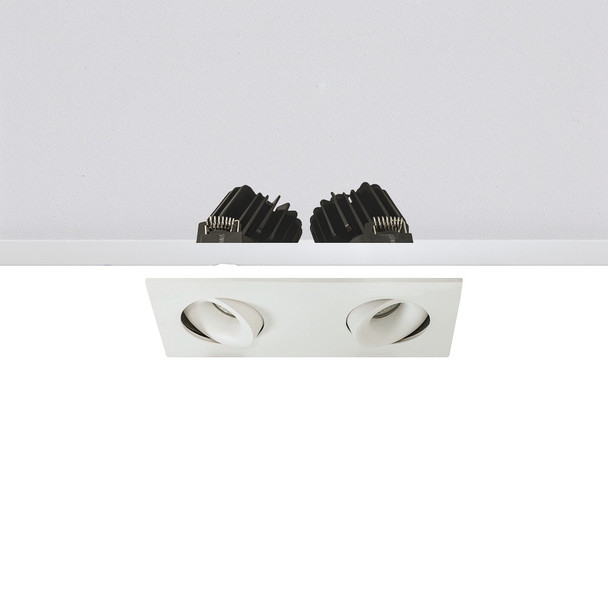 Twin Mini 12W Dimmable LED Downlight IP65 & Fire-Rated