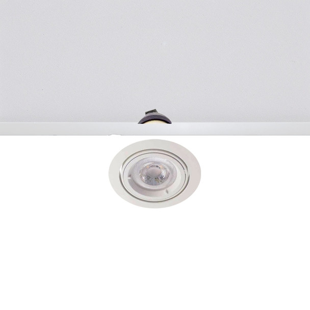 12V GU4/MR11 Fixed Mini Downlight – IP65, Matt White