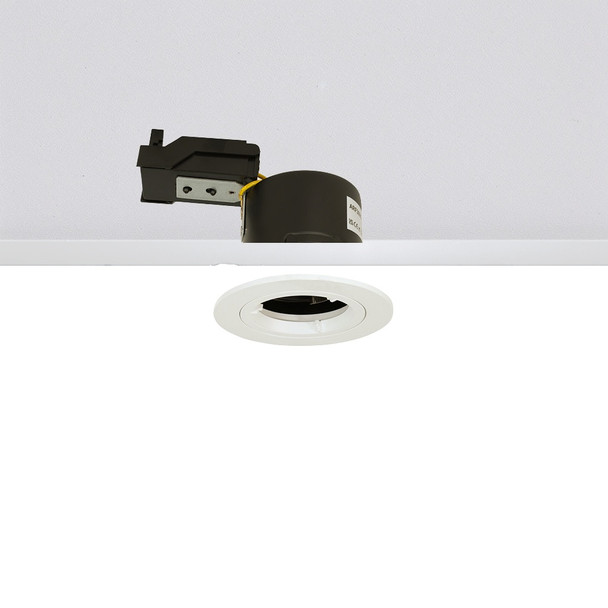 Fire Rated GU10 Downlight IP65 - Fixed Trim, Water Resistant