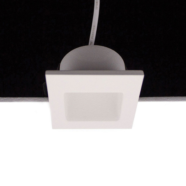 Low-level matt white square light