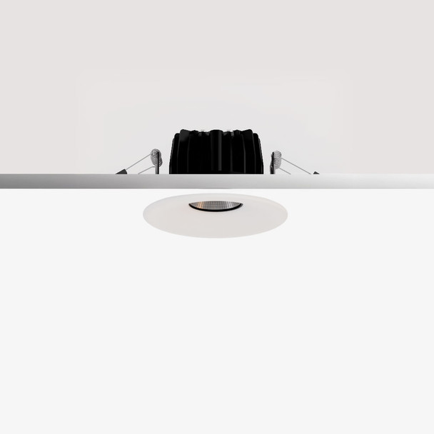 Minimalist 10W Dimmable LED Downlight 3000K IP65 Fire Rated