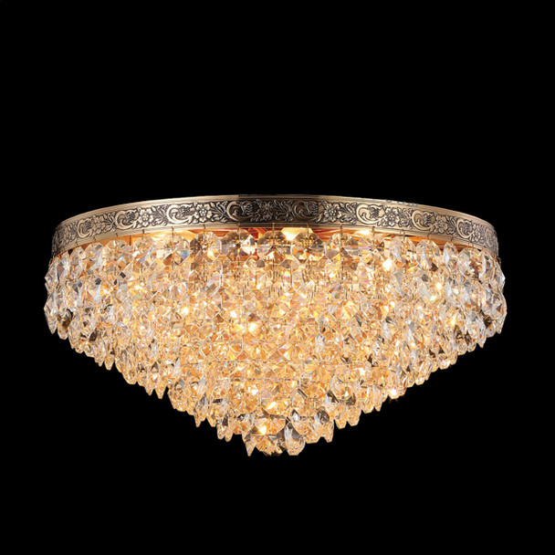 Flush Light in French Gold