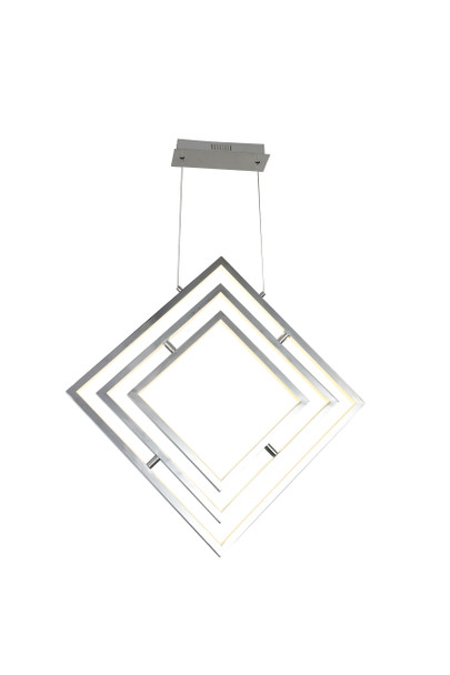 Pendant LED Light in Chrome Finish