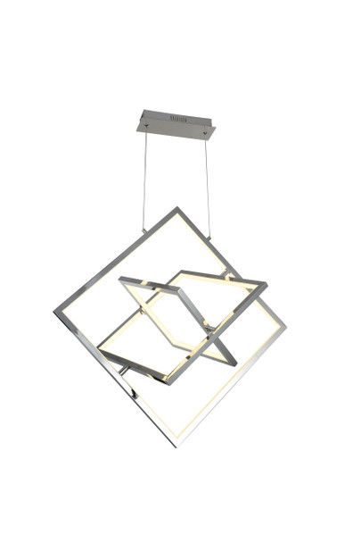 Pendant LED Light in Chrome Finish