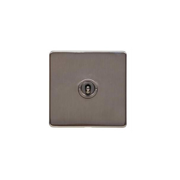 Studio Range 1 Gang Toggle Switch in Polished Bronze  - Trimless