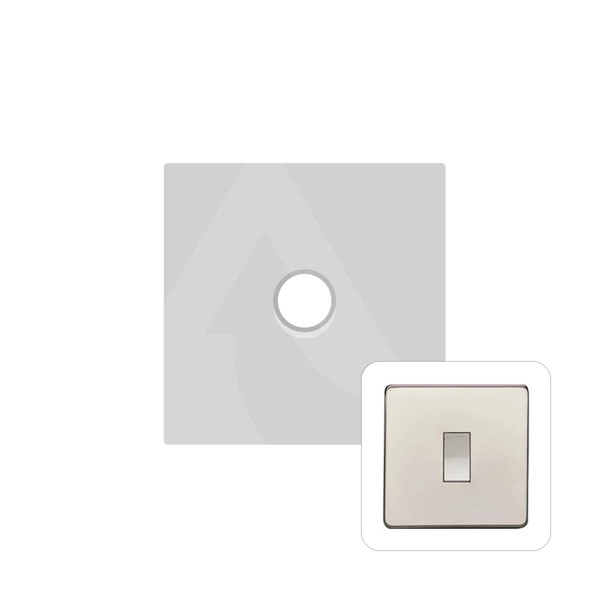 Studio Range 1 Gang Dimmer (400 watts) in Polished Nickel  - Trimless