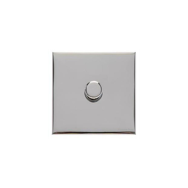 Winchester Range 1 Gang LED Dimmer in Polished Chrome  - Trimless