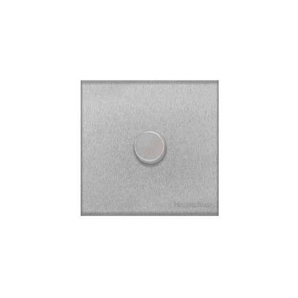 Winchester Range 1 Gang LED Dimmer in Satin Chrome  - Trimless