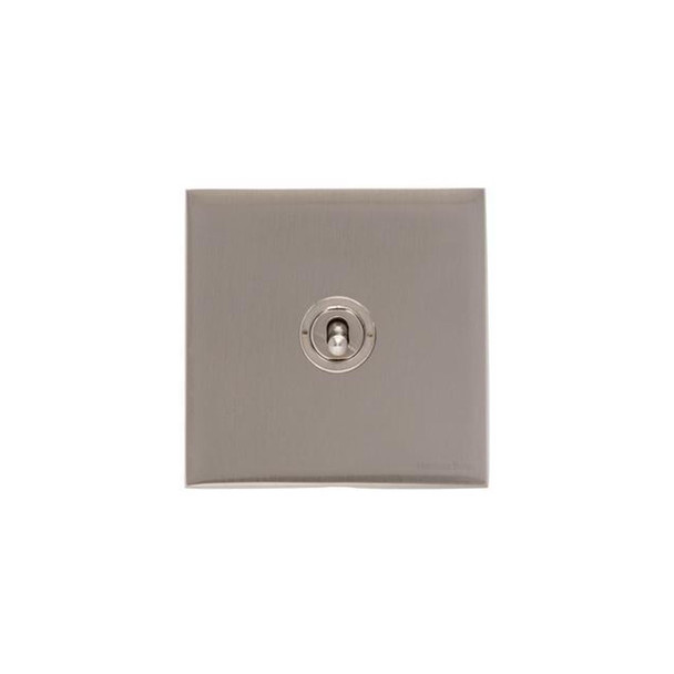 Winchester Range 1 Gang Intermediate Toggle Switch in Satin Nickel  - Trimless