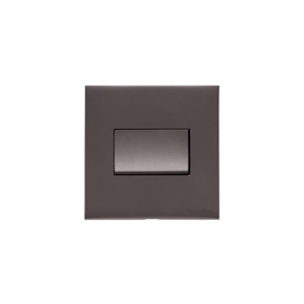 Winchester Range 6A Triple Pole Fan Isolator Switch in Matt Bronze  - Black Trim