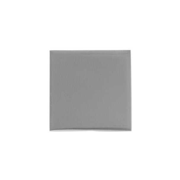 Winchester Range Single Blank Plate in Satin Chrome Silk