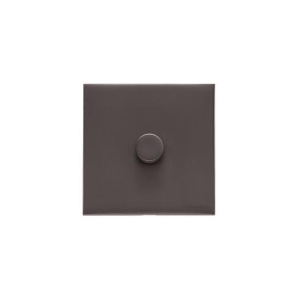 Windsor Range 1 Gang LED Dimmer in Matt Bronze