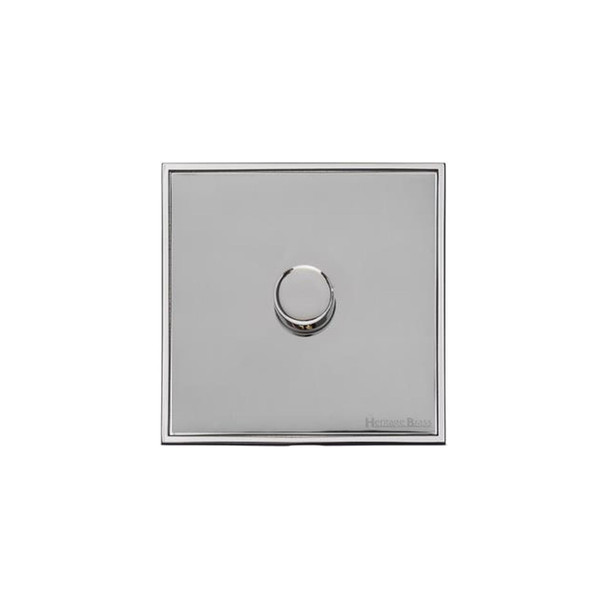 Executive Range 1 Gang LED Dimmer in Polished Chrome  - Trimless
