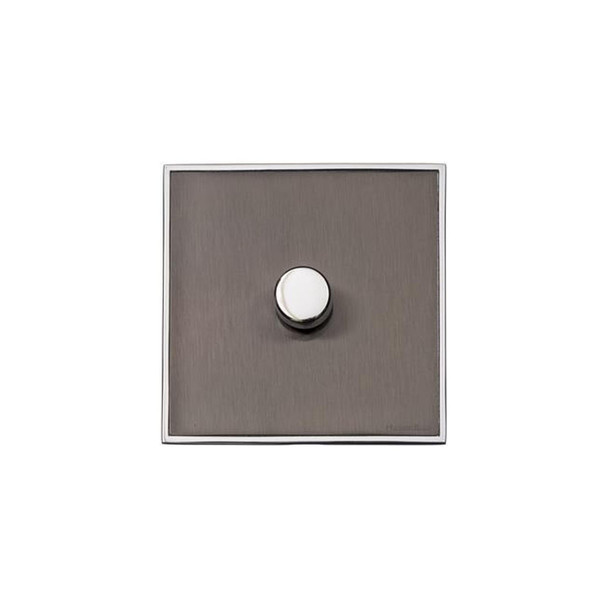 Executive Range 1 Gang LED Dimmer in Satin Black Nickel  - Trimless - EX26.560.TED