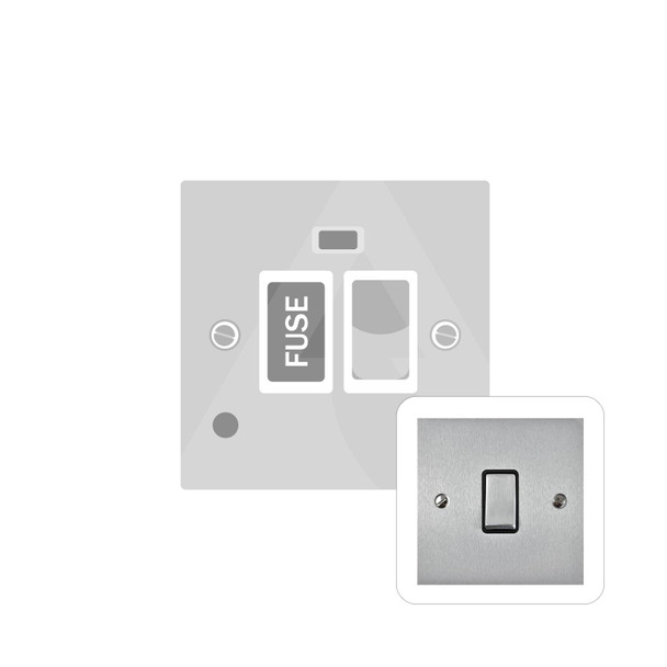 Switched Spur with Neon + Cord (13 Amp)