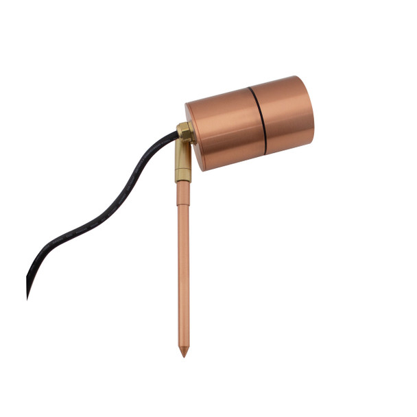 Garden Spike Light in Copper Finish GU10 with cable