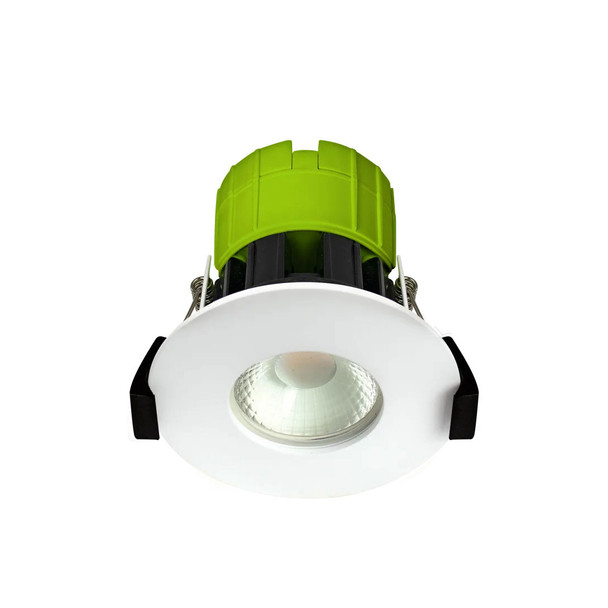 Luceco Fire Rated Fixed Dimmable LED Downlight IP65