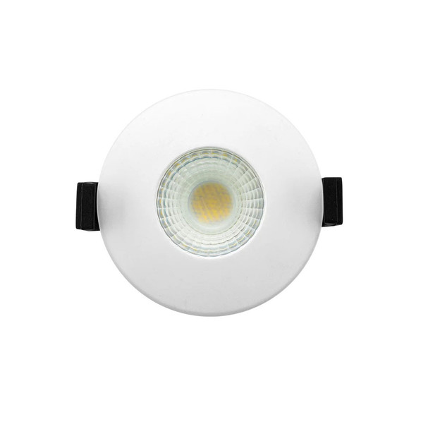 Luceco Fire Rated Fixed Dimmable LED Downlight IP65 Front Image