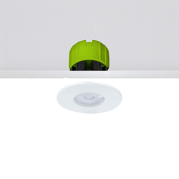 Luceco Fire Rated Fixed Dimmable LED Downlight IP65