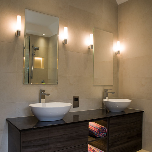 Bari Bathroom Wall Light IP44 Bathroom Installation