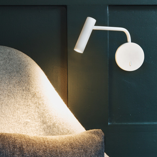 Enna Wall LED in Matt White Adjustable Reading Light