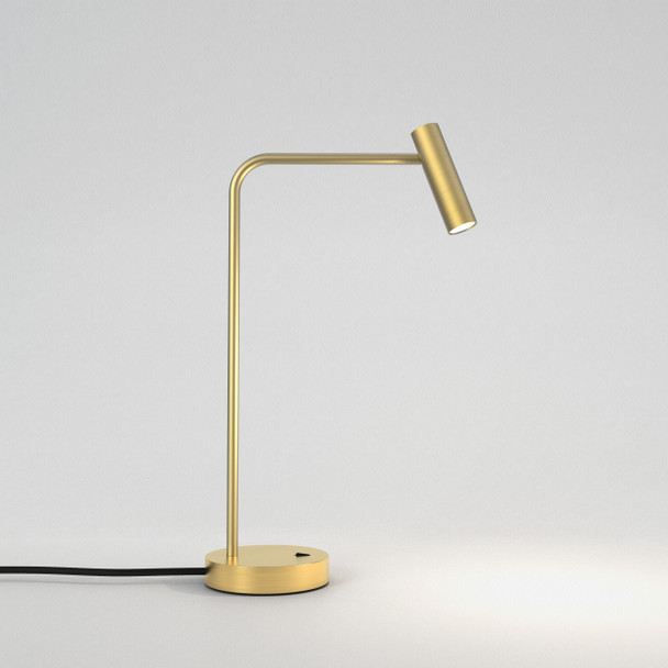 Enna Desk LED in Matt Gold Reading Spotlight