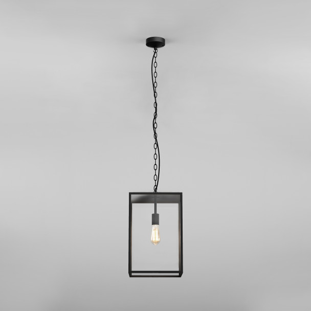 Homefield Pendant 450 in Textured Black