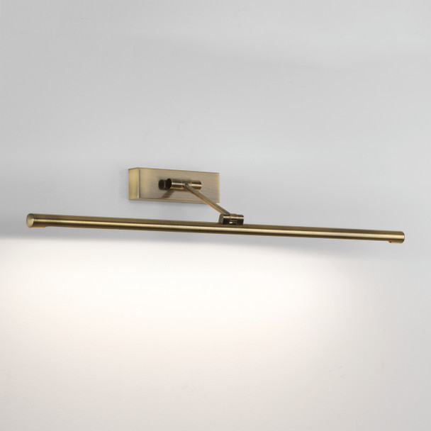 Goya 760 LED in Brushed Antique Brass Large Picture Light