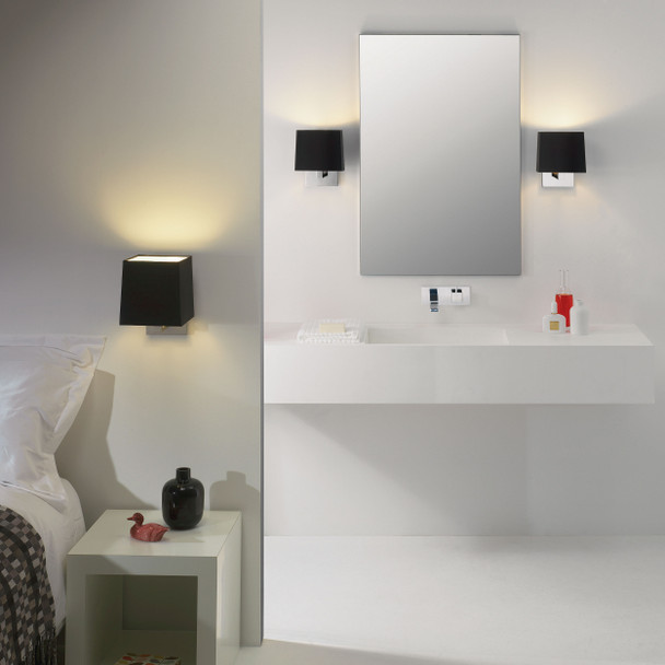 Azumi Classic Wall Light Bathroom Wall Installation