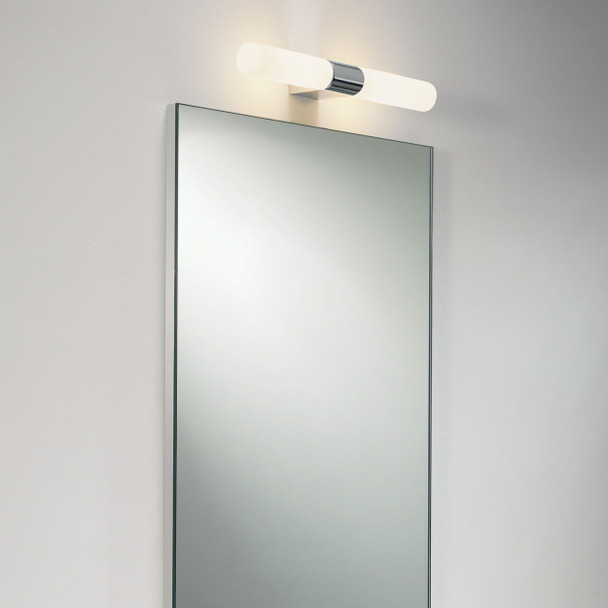 Padova Bathroom Mirror Shaver Wall Light Above Mirror Installation