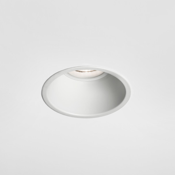 Minima Round LED Downlight in Textured White