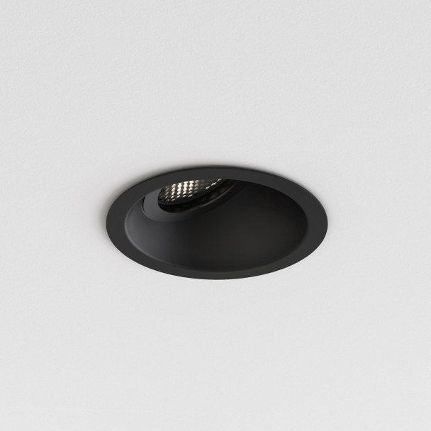 Black Minima Slimline 25 Downlight pic1, Astro Downlights